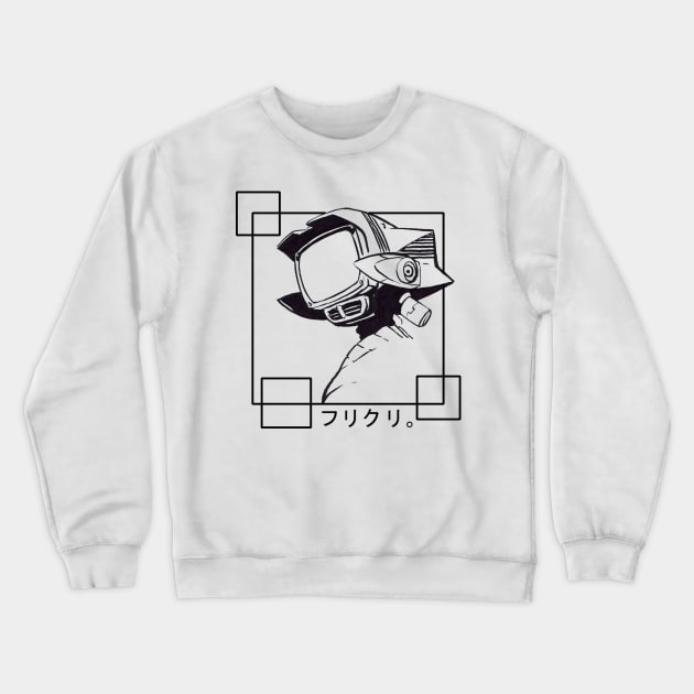 Canti. (FLCL) Crewneck Sweatshirt by offbeatninja